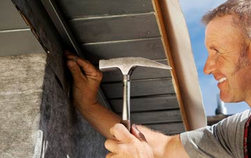 Dennington Hall fascia installation
